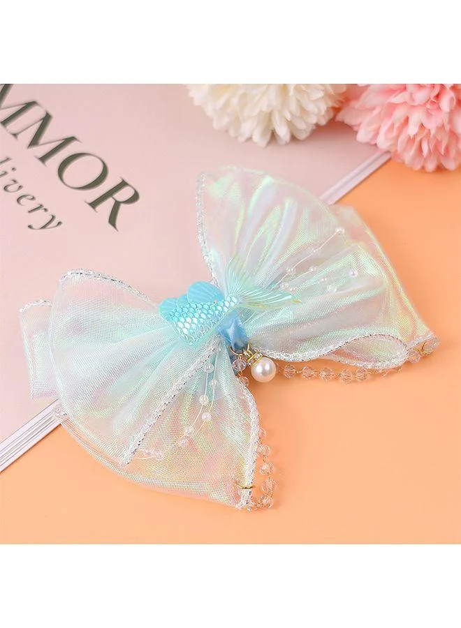 Mark & Mia Mark & Mia Bow Clip, Attractive Design, Versatile, Sturdy, 24 Months+ - Blue