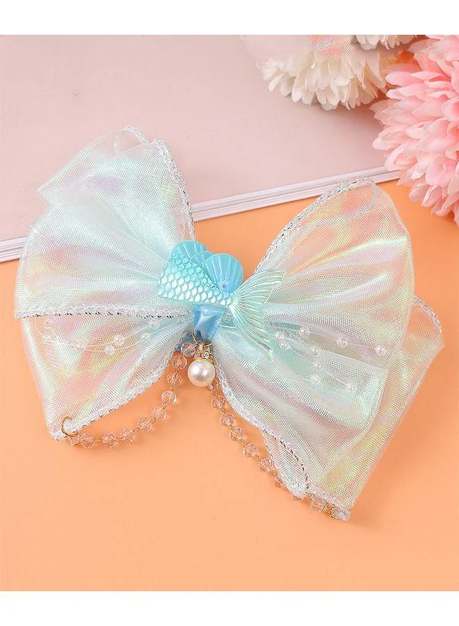 Mark & Mia Mark & Mia Bow Clip, Attractive Design, Versatile, Sturdy, 24 Months+ - Blue