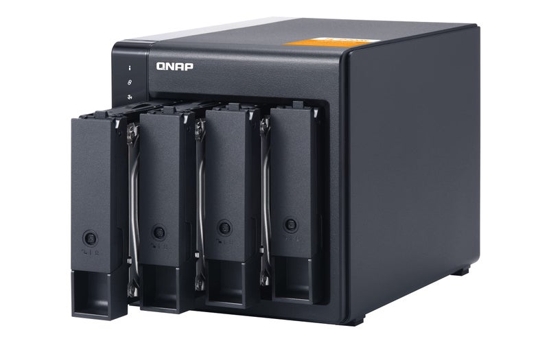 QNAP TL-D400S 4 Bay SATA 6Gbps JBOD Storage Enclosure. PCIe SATA Expansion Card (QXP-400eS-A1164) Included - Image 2