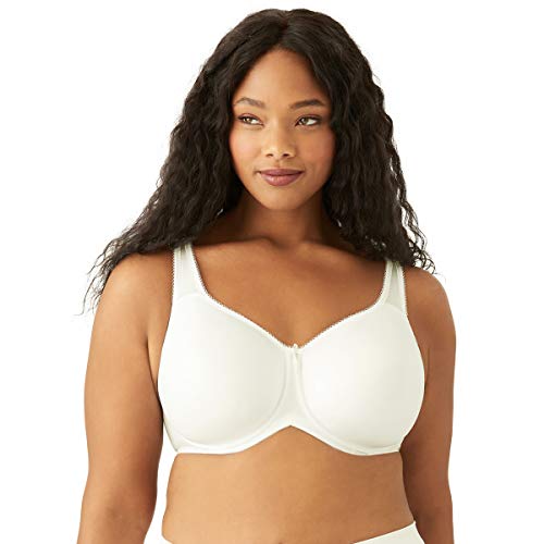 Wacoal Women's Basic Beauty Contour T-Shirt Bra, Ivory, 36D - Image 1