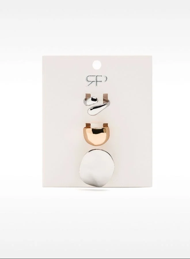 PARFOIS Set Of Bicolor Rings