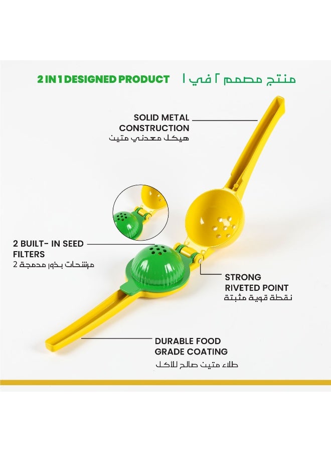 Rest Lemon Squeezer Sturdy Max Extraction Hand Juicer Lemon Squeezer  - Image 2