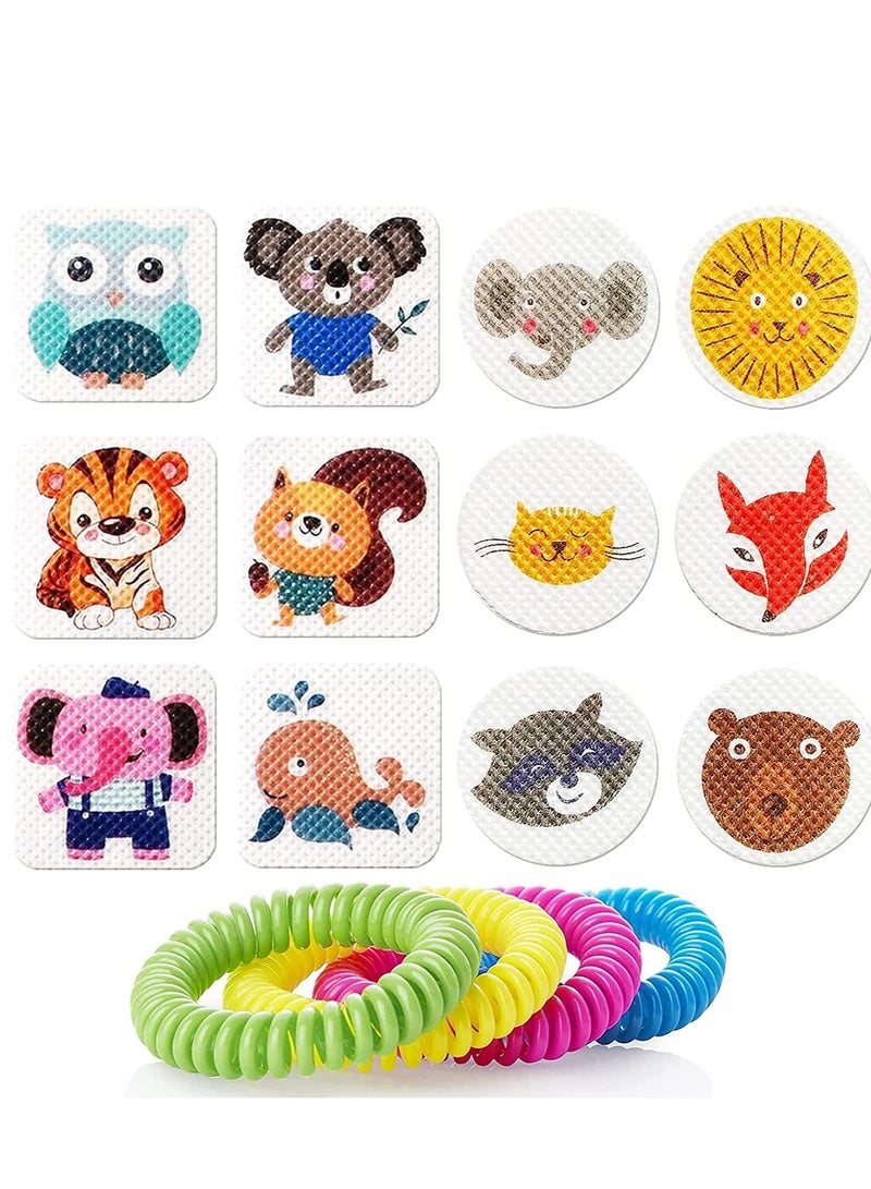 Barakah 180 Pack Mosquito Patches Stickers for Kids Adult Outdoor Indoor Travel, Natural Plant Based Ingredients Repellent Bracelets - Image 1