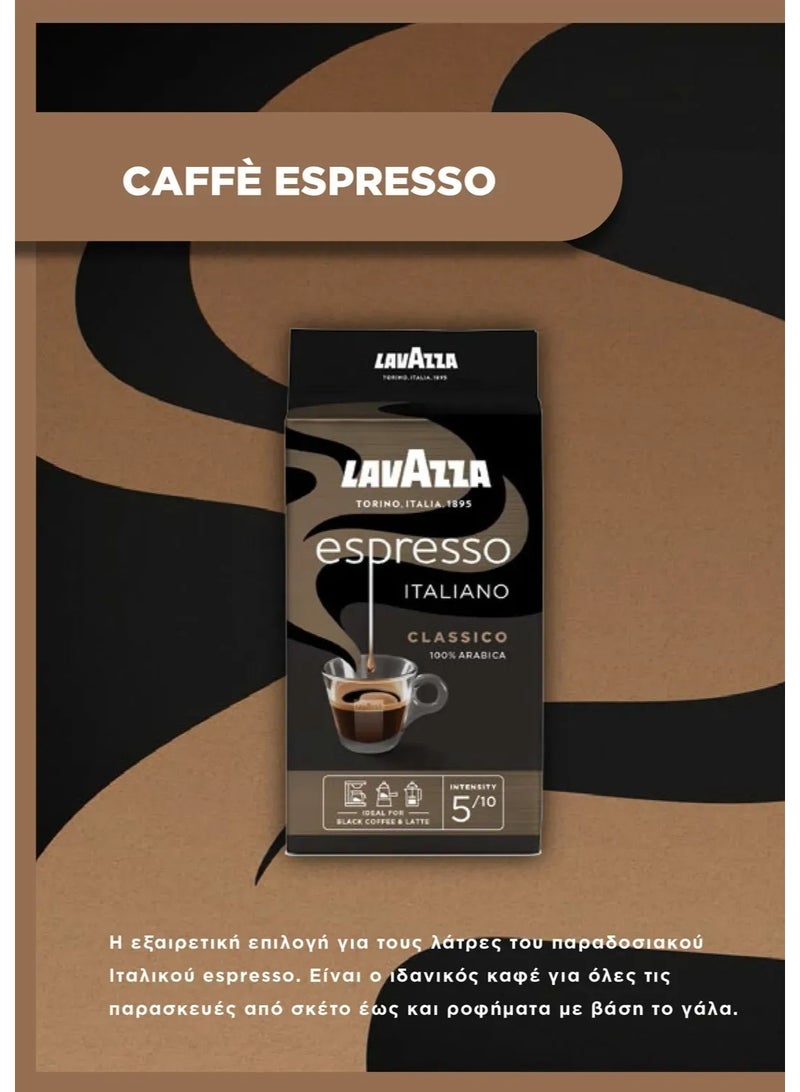 Lavazza Espresso Italiano Classico Ground Coffee 250 gm - Image 2