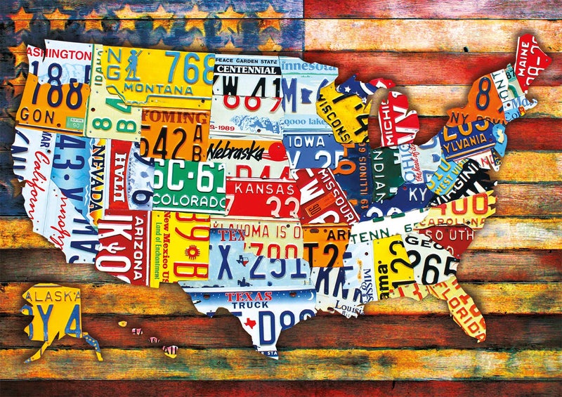 Buffalo Games - Road Trip USA - 300 Large Piece Jigsaw Puzzle, 21-1/4inx15in - Image 1