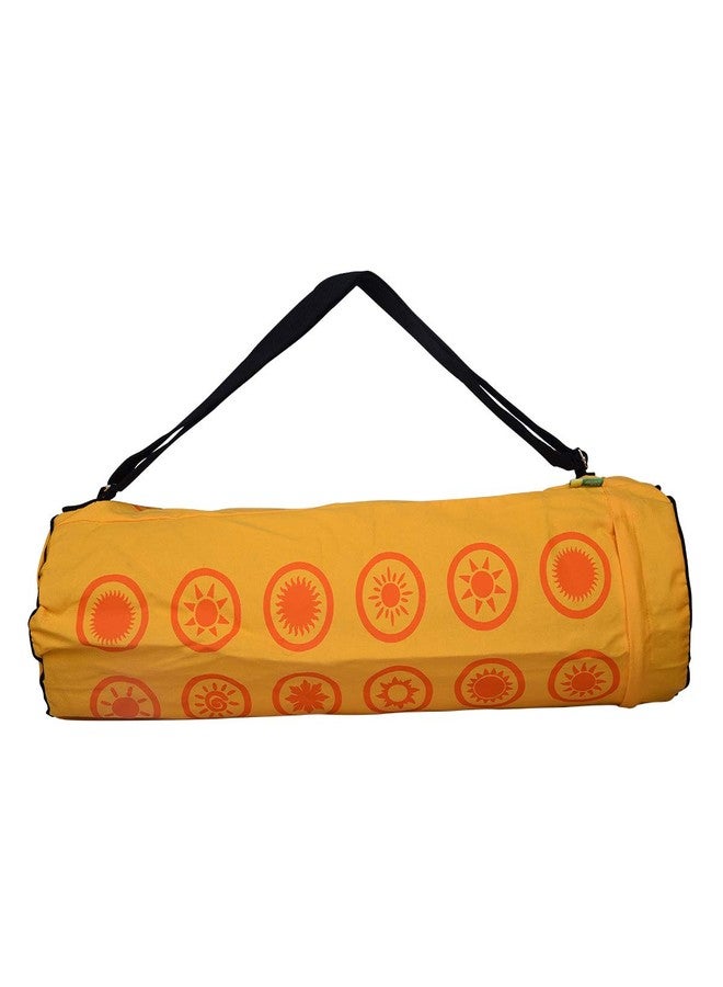 Eco Corner Surya Namaskar Yoga Mat Bag (White) - Image 3