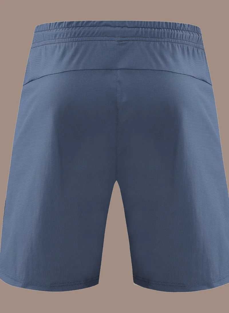 THUGFIT Blue THUGFIT ActivePulse Performance Men's 11" Inseam Shorts - Blue for Men | Best Price UAE