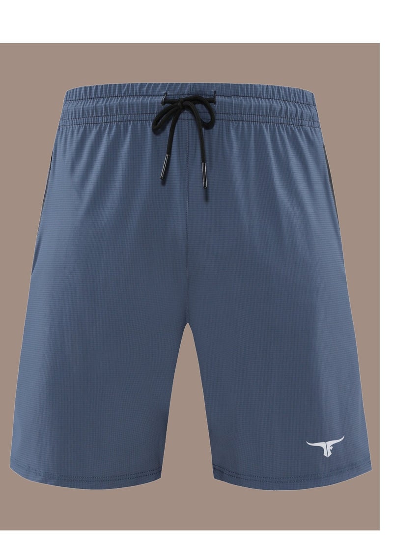 THUGFIT ActivePulse Performance Men's 11" Inseam Shorts - Blue - Image 2