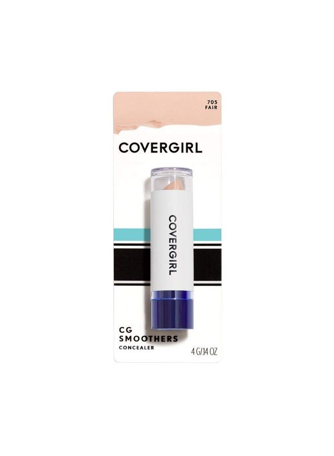 CoverGirl Smoothers Moisturizing Concealer 1 Tube (0.14 Oz) For Fair Skin Tones Solid Stick Concealerfragrance Free Moisturizing (Packaging May Vary)  - Image 4