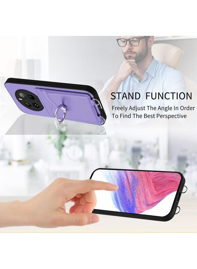 S-TOP Case For Realme P1 Pro 5G R20 Crossbody Rope Ring Card Holder Phone Case - Image 4