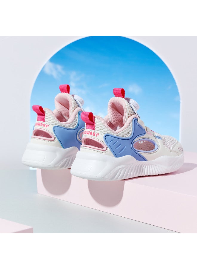 Bumblebee Rotary Button Kids Shoes, Boys' Summer Mid-big Children Frame Shoes, Comfortable Children's Sneakers, Girls' Breathable Shoes - Image 4