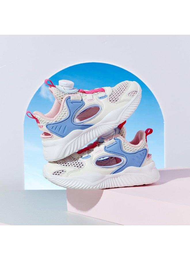 Bumblebee Rotary Button Kids Shoes, Boys' Summer Mid-big Children Frame Shoes, Comfortable Children's Sneakers, Girls' Breathable Shoes - Image 3
