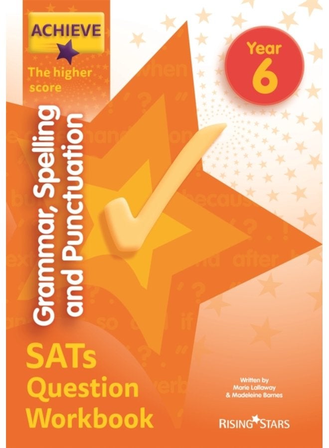 Achieve Grammar Spelling Punctuation Question Workbook Higher SATs - Paperback