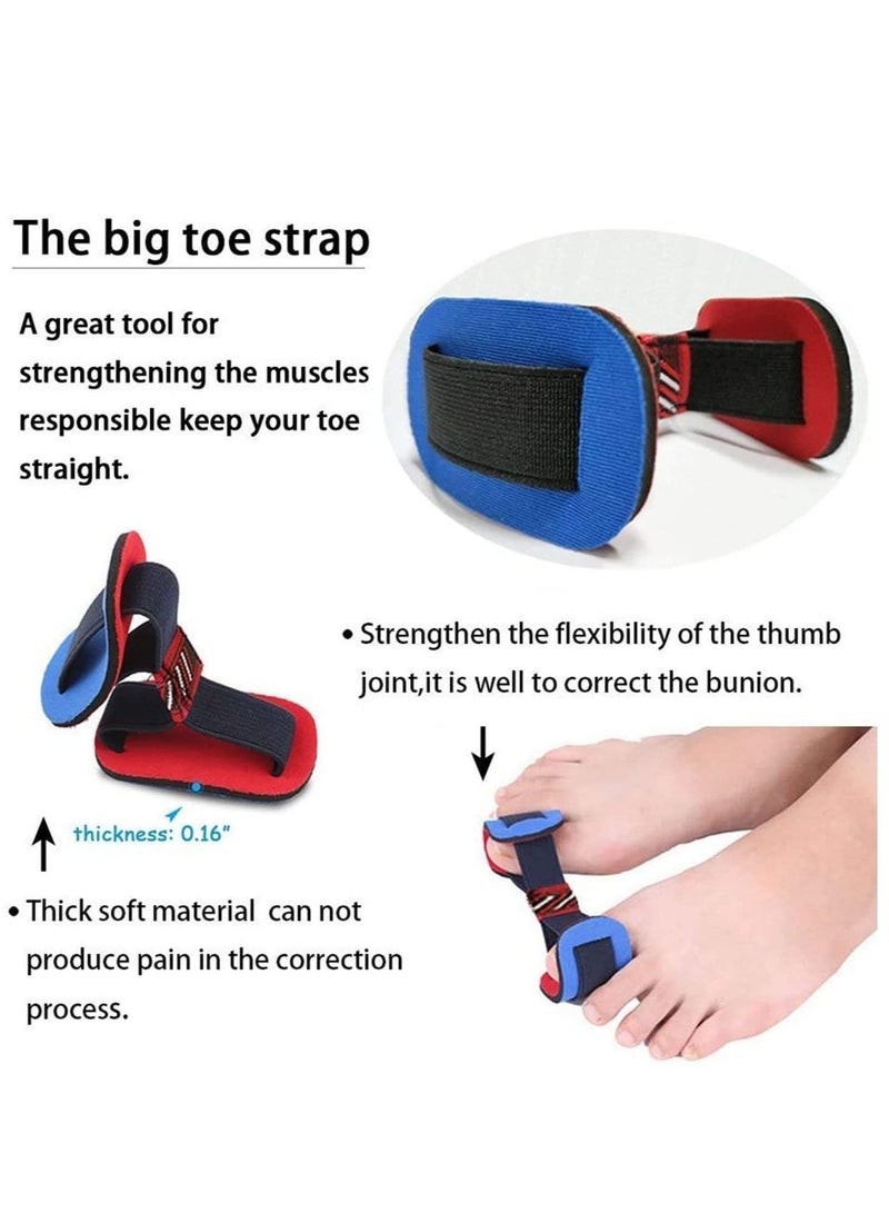 7 قطع لحماية وسادة البونيون دعم إبهام القدم الكبير فواصل دعامات - Image 3