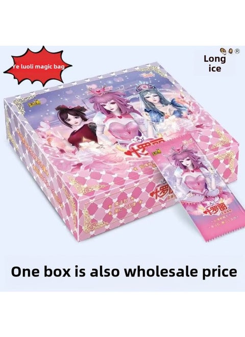 Card Game Ye Luoli Lingxi Bao 25Th Card Full Box Wonderland Mermo Mr Authentic Card 25Th Generation Card Ar-Color:Magic Bag 25 Bullets 1 Whole Box 36 Packs (retail 1 Yuan Package)