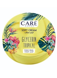 Care & More Soft Glycerin Cream With Tropical Fresh Scent, 75ml - pzsku/Z00FF9F4279CAC0184E0AZ/45/_/1740131153/dc10f806-8aa6-464a-814a-27d4d8b426f9