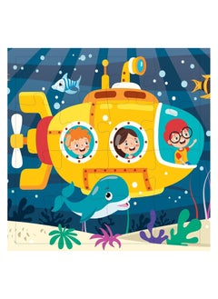 Fiddlys Fiddly's 16-Piece Wooden Jigsaw Puzzles for Kids Ages 3+ (Vehicles World Pack of 4)  - Image 4