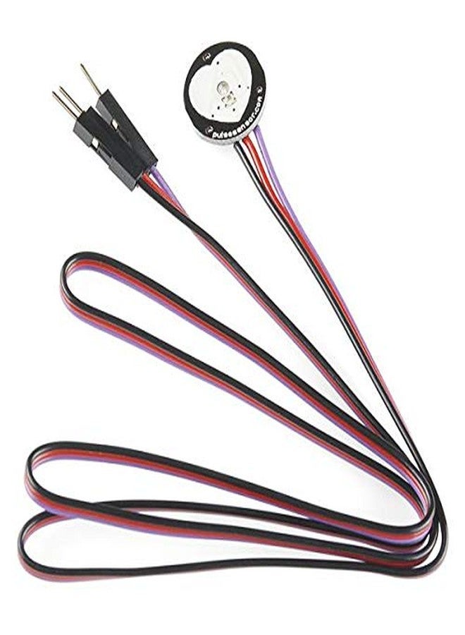 TECHTONICS Pulse Sensor Amped Heart Rate Sensor for Arduino Raspberry Pi - Image 1