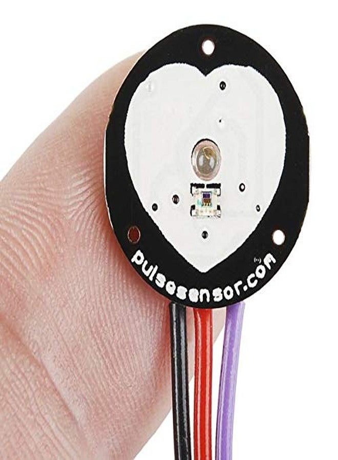 TECHTONICS Pulse Sensor Amped Heart Rate Sensor for Arduino Raspberry Pi - Image 2