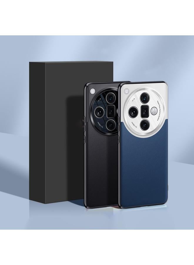 S-TOP Case For OPPO Find X7 Ultra Plain-leather All-inclusive Shockproof Phone Case - Image 2