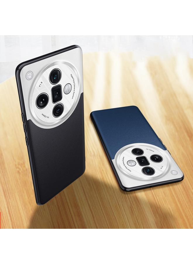 S-TOP Case For OPPO Find X7 Ultra Plain-leather All-inclusive Shockproof Phone Case - Image 3