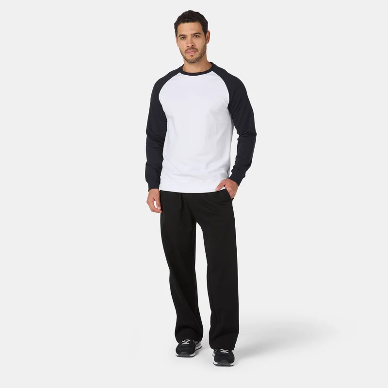 Sun and Sand Sports White Men's Classic Sweatshirt for Men | Best Price UAE