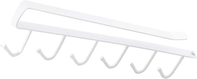 Under Cabinet Hooks Multifunctional Rustproof Storage Hanger Organizer For Kitchen Bedroom White - Image 3