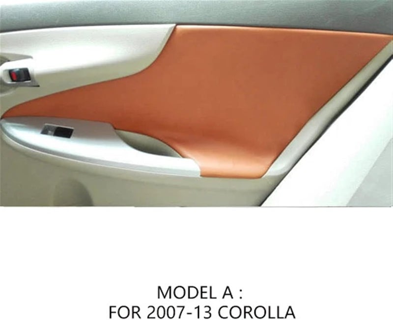QASULER Car Door Armrest Cover for Corolla 2007-2013 - Image 5