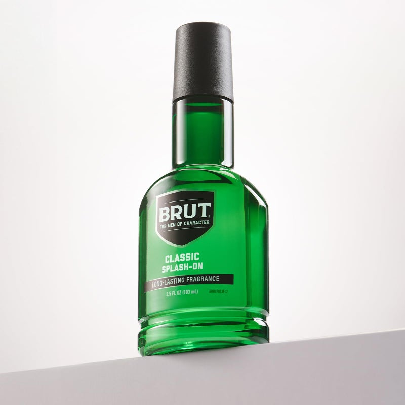 Brut Splash-On Original Fragrance - Bold, Masculine Cologne for Men - Long Lasting Mens Fragrance With Spicy Woods, Floral, and Citrus Notes - 3.5 oz - Image 5
