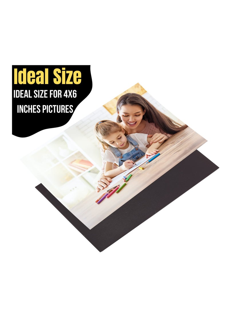 KASTWAVE Adhesive Magnetic Sheets, 8.91" x 6.3", Magnetic Sheets with Adhesive Backing, Magnetic Sheets,  Picture Magnets, Flexible Magnetic Sheet, Cuttable Magnetic Sheets.10 Pack  - Image 5