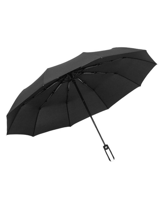 NIBEMINENT - Automatic Tri-Fold Umbrella Black - Image 1
