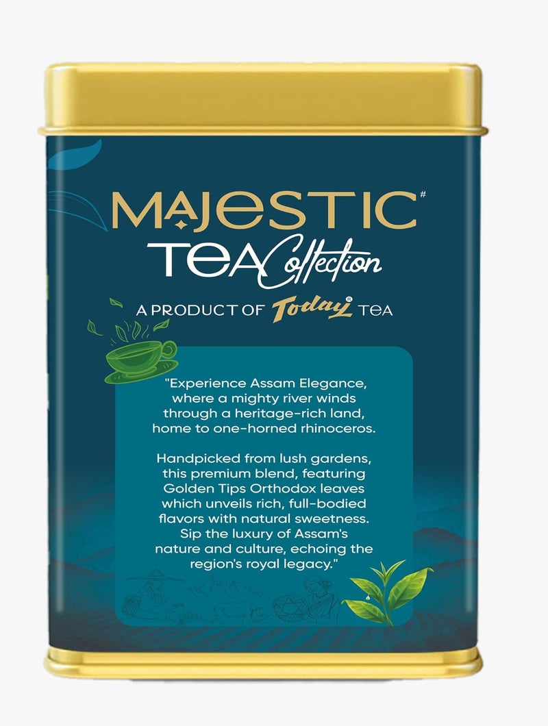 Today Majestic Tea Assam CTC & Orthodox Blend, Strong and Bold Black Tea - Image 2