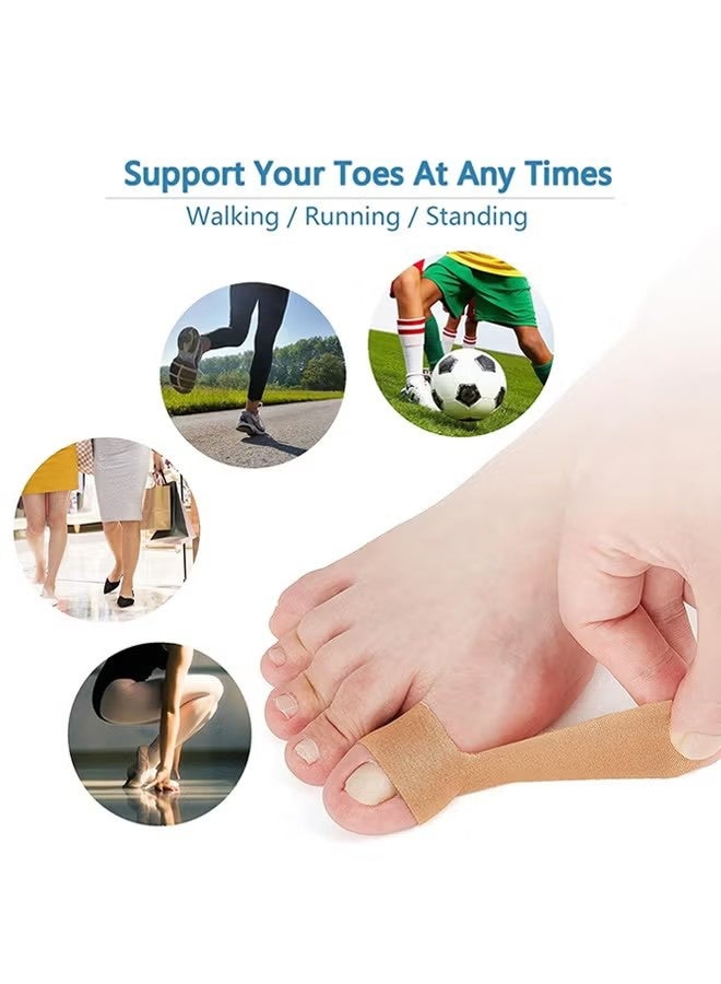 واي جيه شريط دعم الإبهام لالتهاب المفاصل تخفيف الألم (40 PCS)، مرن ذاتي الالتصاق قابل للتعديل ضمادة الإبهام، ترقيع الإصبع للرياضة المنزلية Joint Stability & Injury Recovery - Image 4