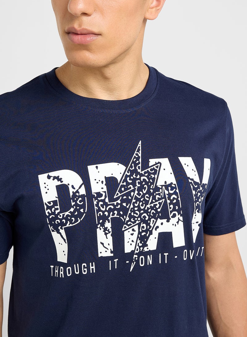 Seventy Five Basics Printed T-Shirt  - Image 3