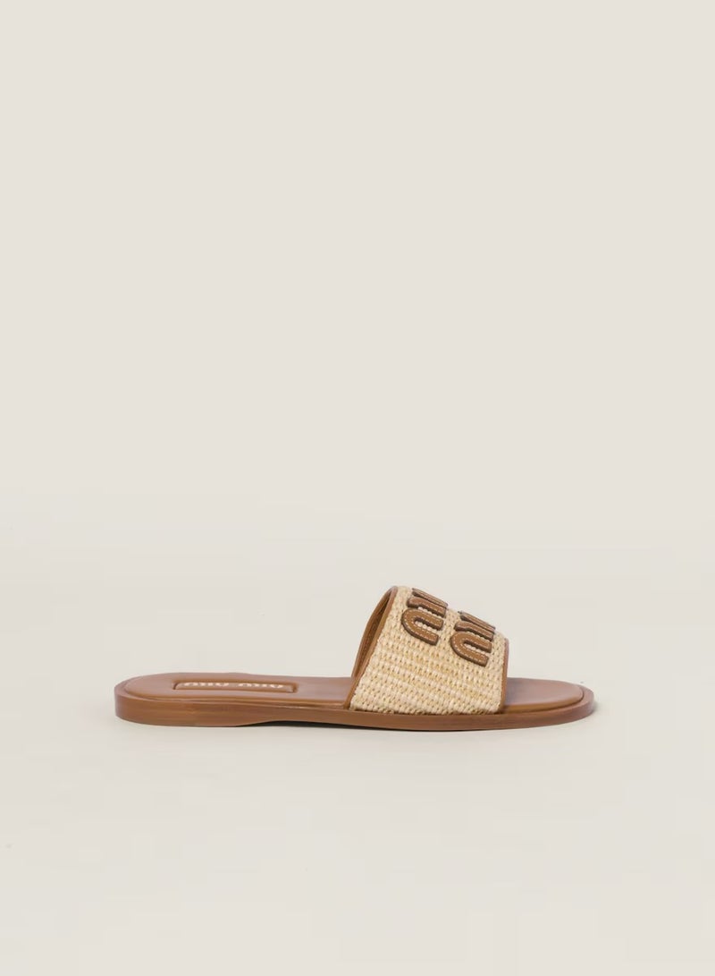 مياو مياو شرائح من القماش المنسوج بتأثير الرافية - Image 2