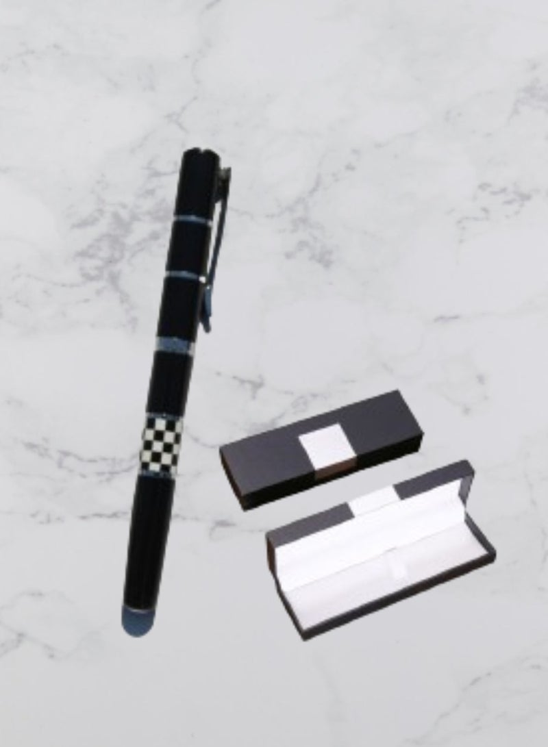 Vitacelli Luxury High Quality Full Metal Roller Ballpoint Pen With Refill Pack For Executive Use And For A Premium Gift - Image 3
