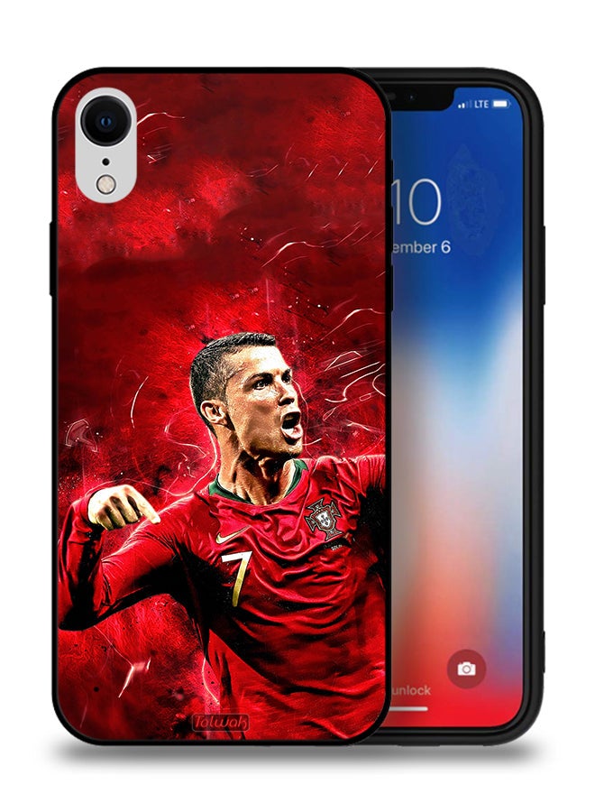 Tolwak Apple iPhone XR Protective Case Cristiano Ronaldo - Image 1