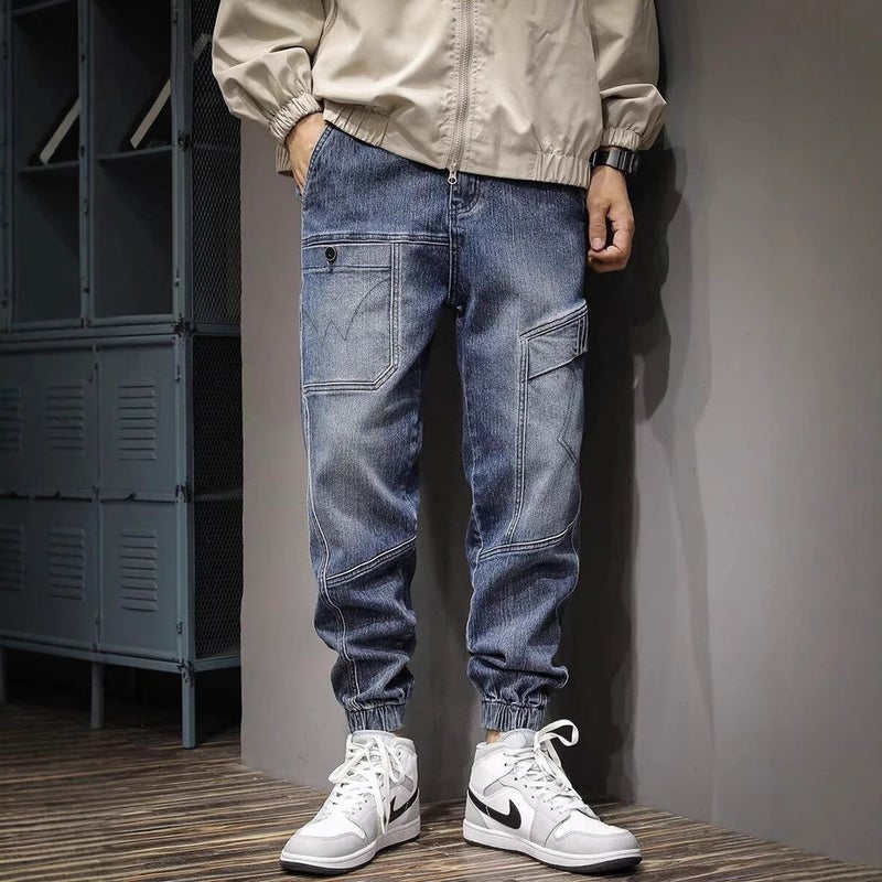 Unisex Casual Daily Denim Jeans - Image 5