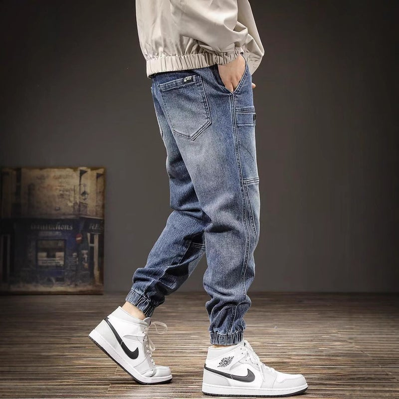 Unisex Casual Daily Denim Jeans - Image 3