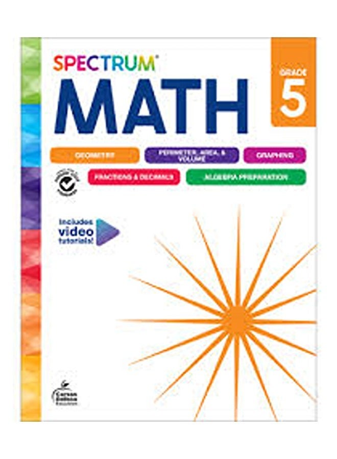 Spectrum Math Workbook, Grade 5