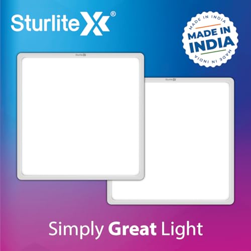 Sturlite S-FIT 30W Square LED Surface Light| 6500k Cool White Color Temperature| 2400 Lumens with CRI Tech for Accurate Color Representation - (Pack of 1) - Image 3