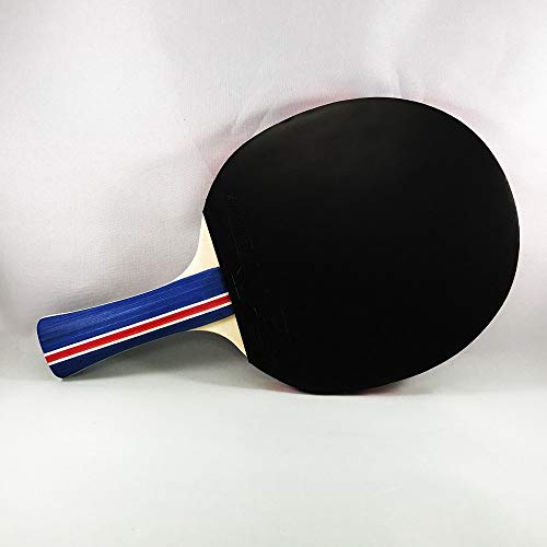 Butterfly RDJ S2 Shakehand Table Tennis Racket | RDJ Series | Good Spin, Better Speed & Even Better Control! | Recommended for Beginning Level Players, Red and Black,White - Image 3