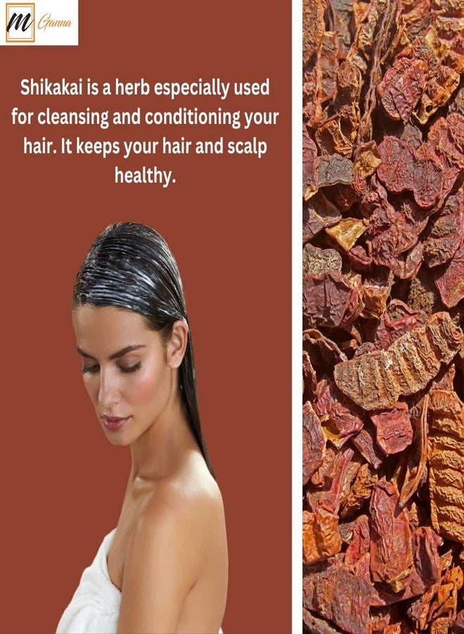 mGanna 100% Pure Shikakai/Acacia Concinna Powder for Hair Care | Natural Hair Cleanser & Conditioner 100 GMS / 0.22 LBS - Image 4
