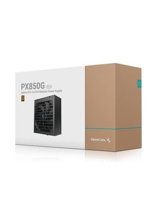 PX850G ATX Power Supply, ATX12V V3.0 Type, 850 Watts, 80 Plus Gold, Active PFC + Half Bridge SRC LLC + DC to DC, 135mm Fan Size, FDB Fan Bearing, Black | R-PX850G-FC0B-UK - pzsku/Z0100DC57CEC18F01D9B5Z/45/_/1727455045/e0da11d5-2223-4841-94e8-007f22a444c0