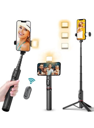 Selfie Stick Tripod With Fill Light，Extendable Bluetooth Selfie Stick With Wireless Remote,Compatible With Most Android & IPhone IOS Device (C) - pzsku/Z0100E637083742B06D27Z/45/1752234159/0df4df28-1f35-403f-9531-4395501c82b5