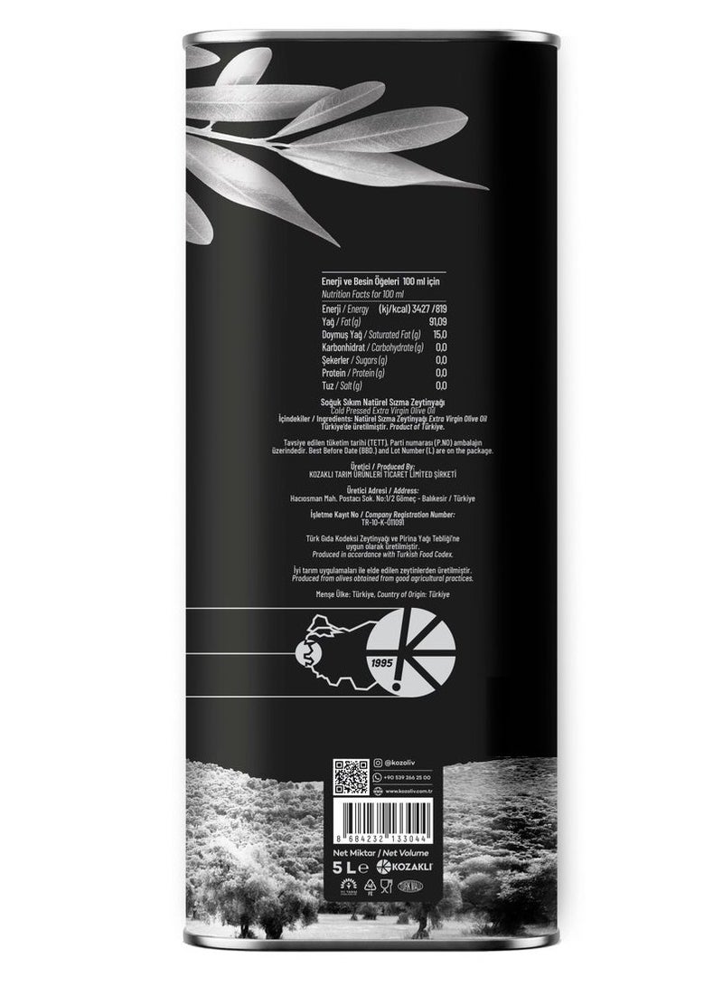 Kozoliv Cold Pressed Extra Virgin Olive Oil 5 LT - Image 3