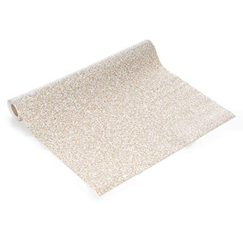 Con-Tact Brand Grip Prints Shelf Liner, Durable and Non-Adhesive Liners, Non-Slip Drawer and Cabinet Liner, 18" x 8', Beige Granite, Pack of 1 Roll - Image 3