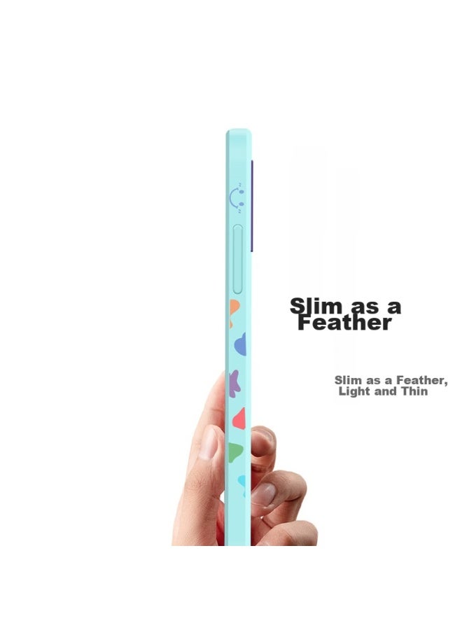 Zitai غطاء سيليكون سائل لـ Iphone 11، غطاء واقي بتصميم إبداعي مرسوم، قشرة ناعمة مضادة للصدمات ، 6.1 بوصة، أبيض - Image 2