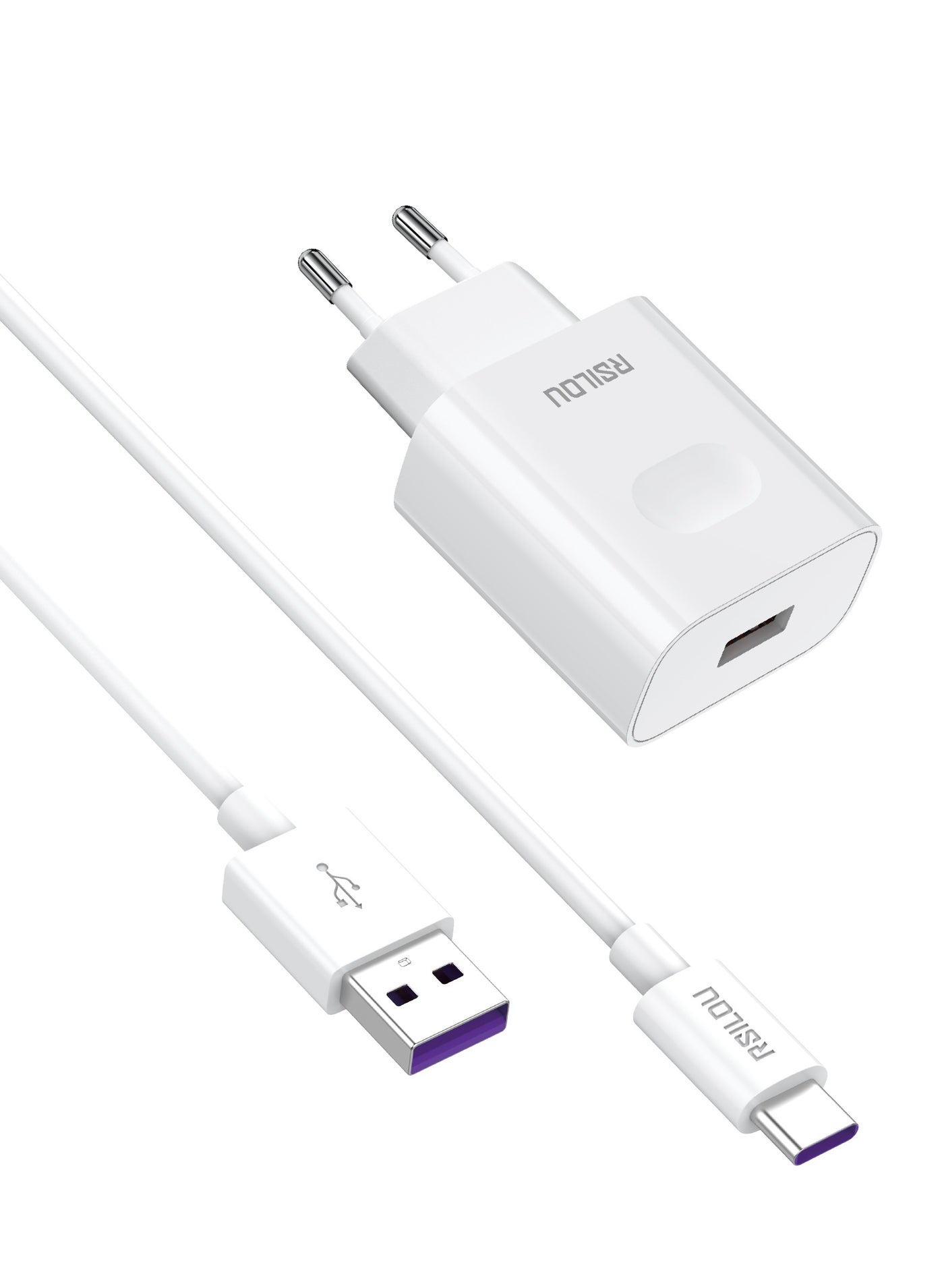 آر سيلو Rsilou r4222-002 Fast Charger Set usba 1 M 20W