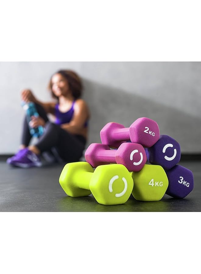 Generic Fitness Union Spanish Neoprene Dumbbell Weight 5 KG - Image 2